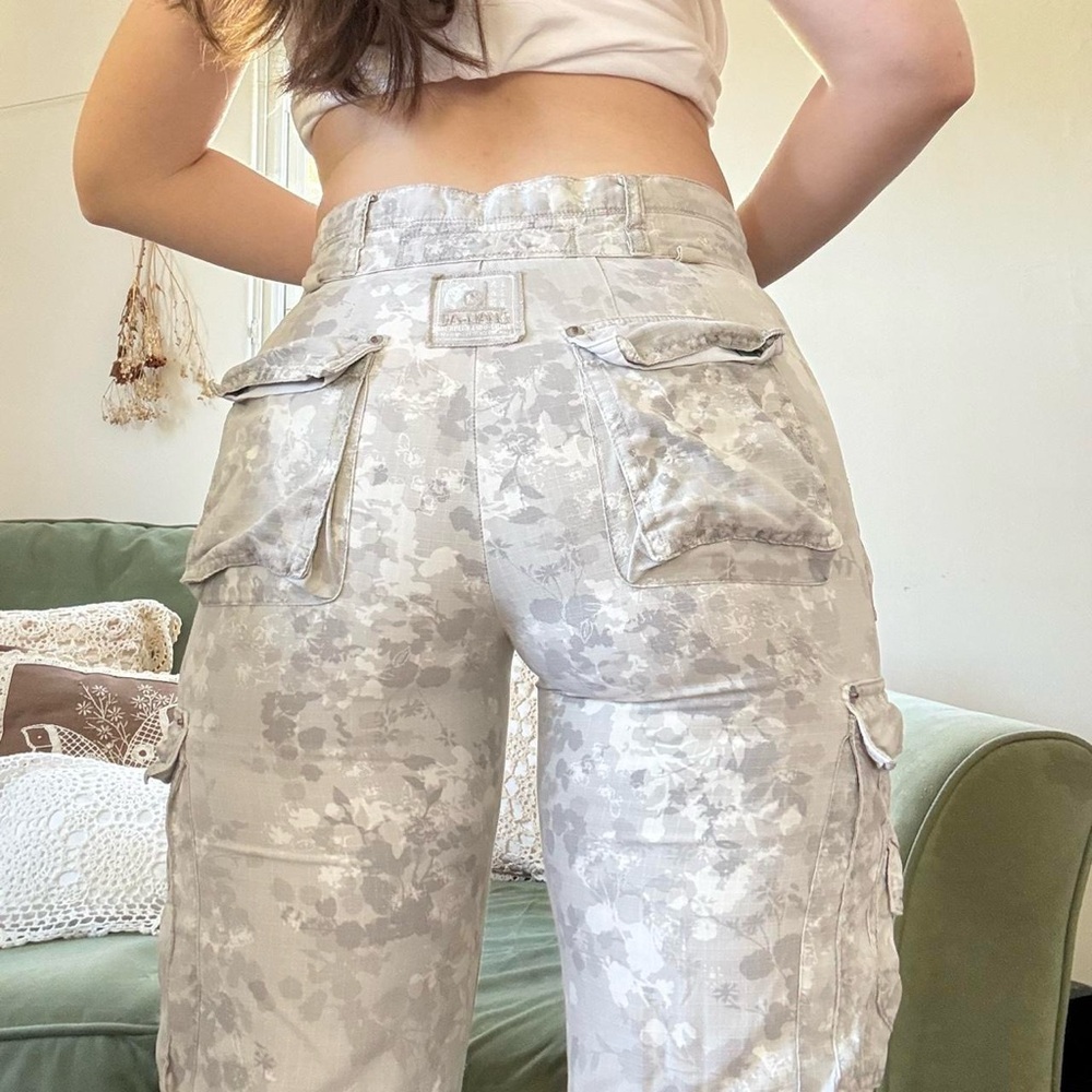 Da-Nang VTG Floral Cargo Camo Pants